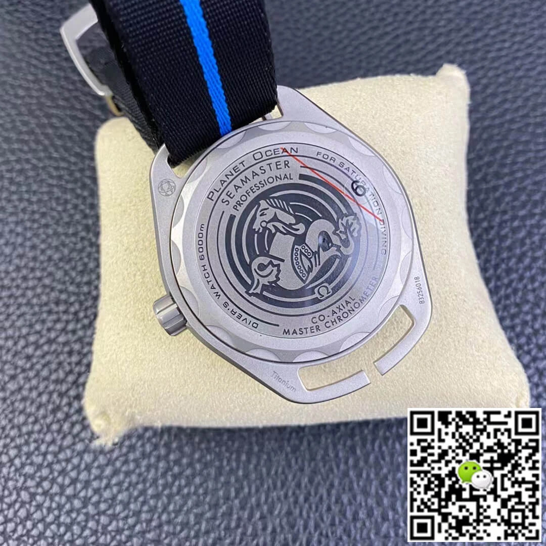 Omega Seamaster 215.92.46.21.01.001 VS Factory 1:1 Best Edition Replica Watch Black Bezel